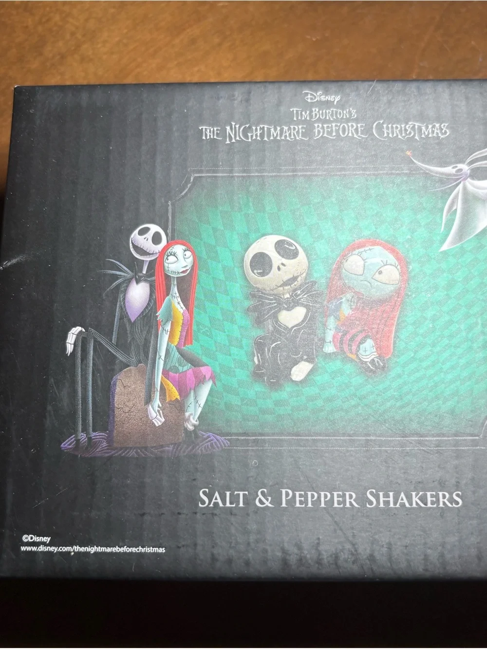 Disney Hand-Painted Sally & Jack Salt & Pepper Shakers